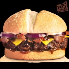 Bacon Angus Steakhouse Burger Meal by Burger King